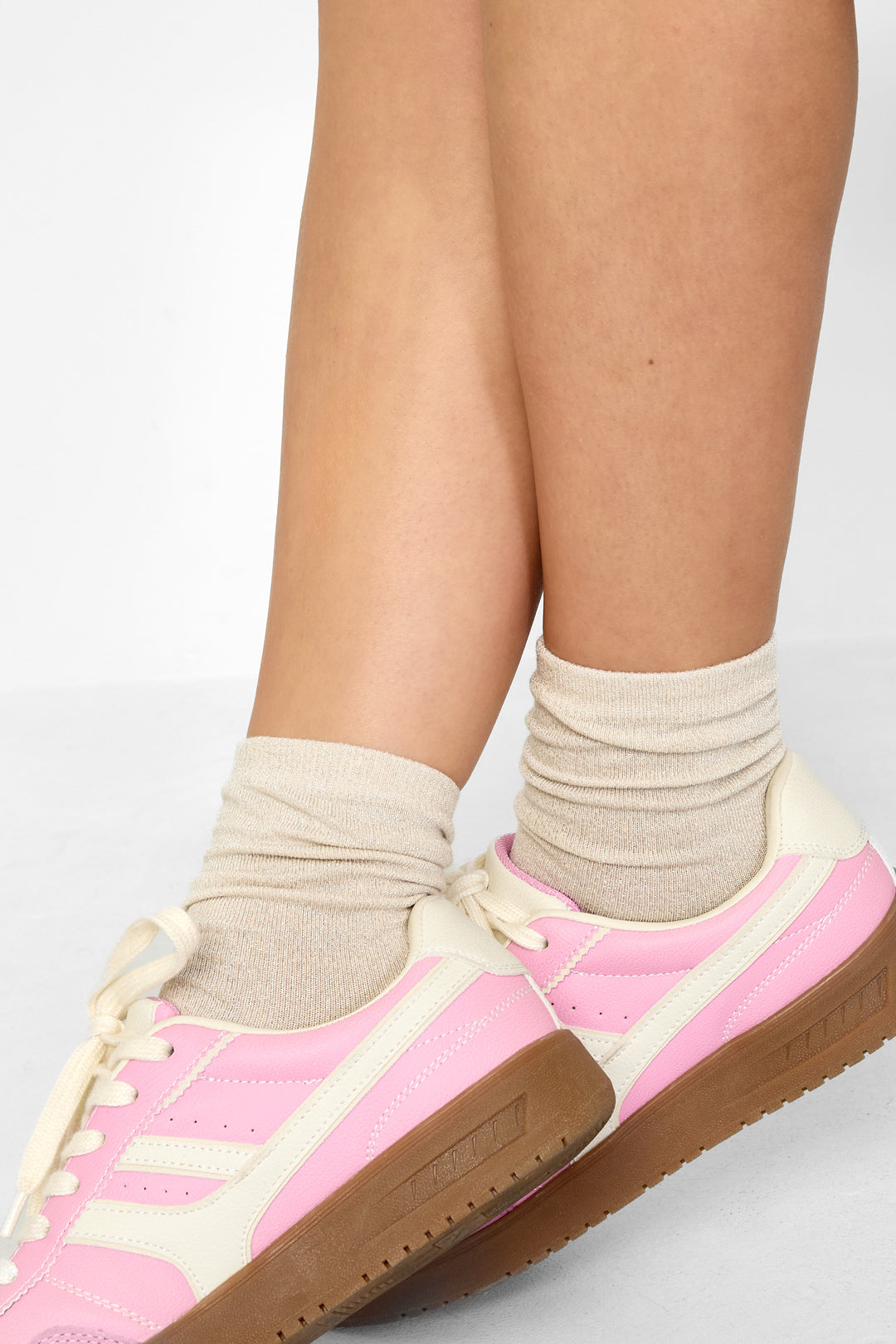 Katoenen sokken voor dames; 3-delige cadeau  set - verschillende kleuren| Sparkle on Me collectie