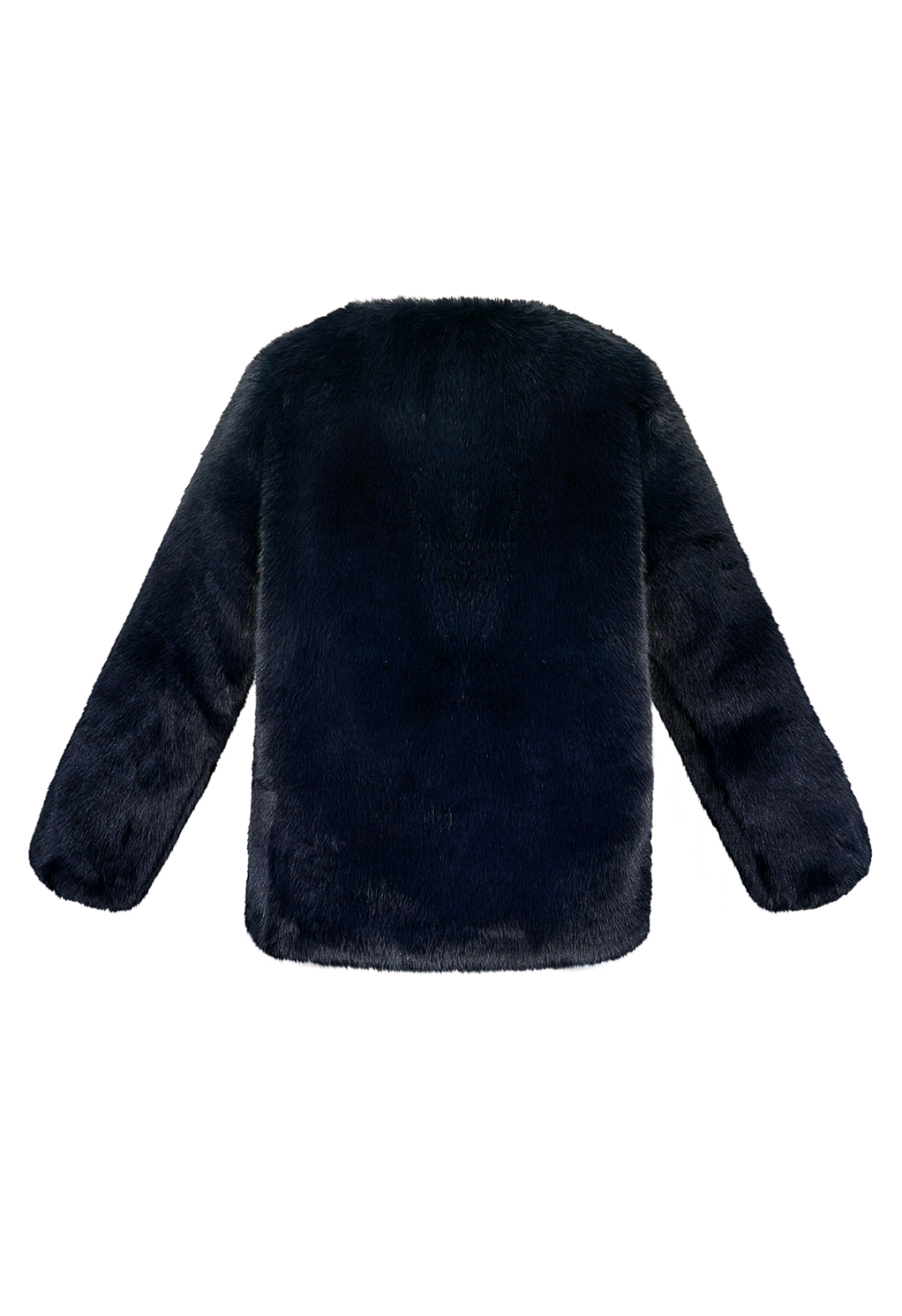 Faux fur jas dames - Blauw (Navy)| Fall4Me collectie