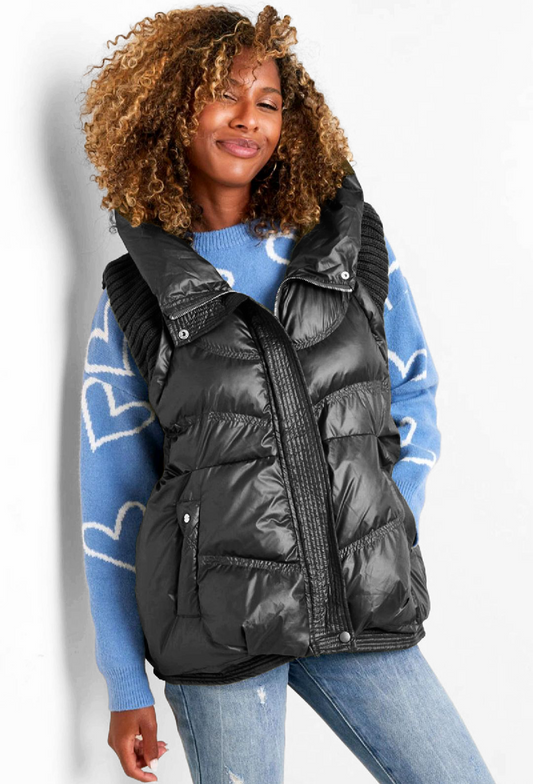 Dames bodywarmer - Zwart | Fall4Me collectie