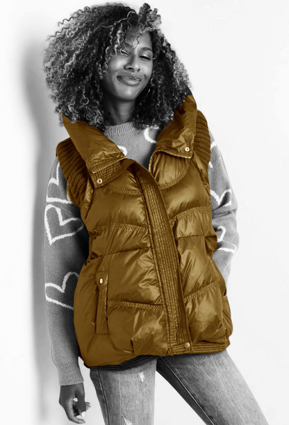 Dames bodywarmer - Bruin | Fall4Me collectie