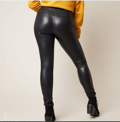 Legging: Peachy - Zwart (Maat S)