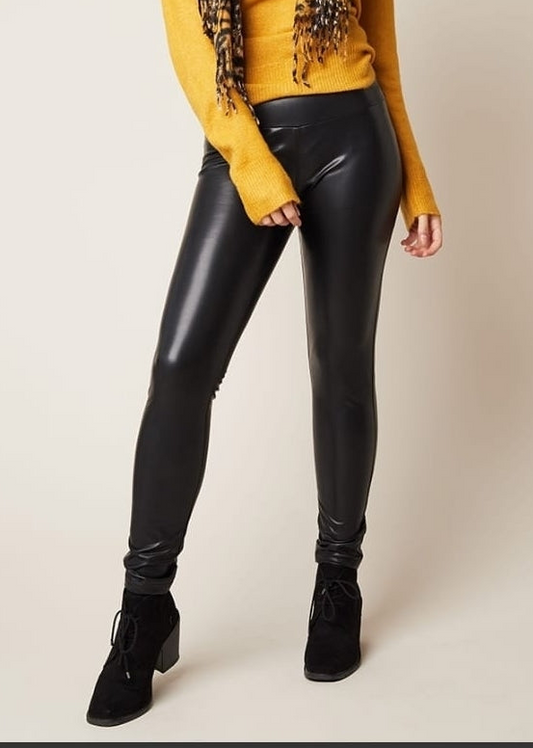 Legging: Peachy - Zwart (Maat S)