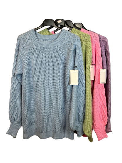 Cutey - Groene gebreide dames trui | Selflove collectie