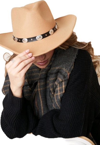 Western look fedorahoed fedora hoed dames