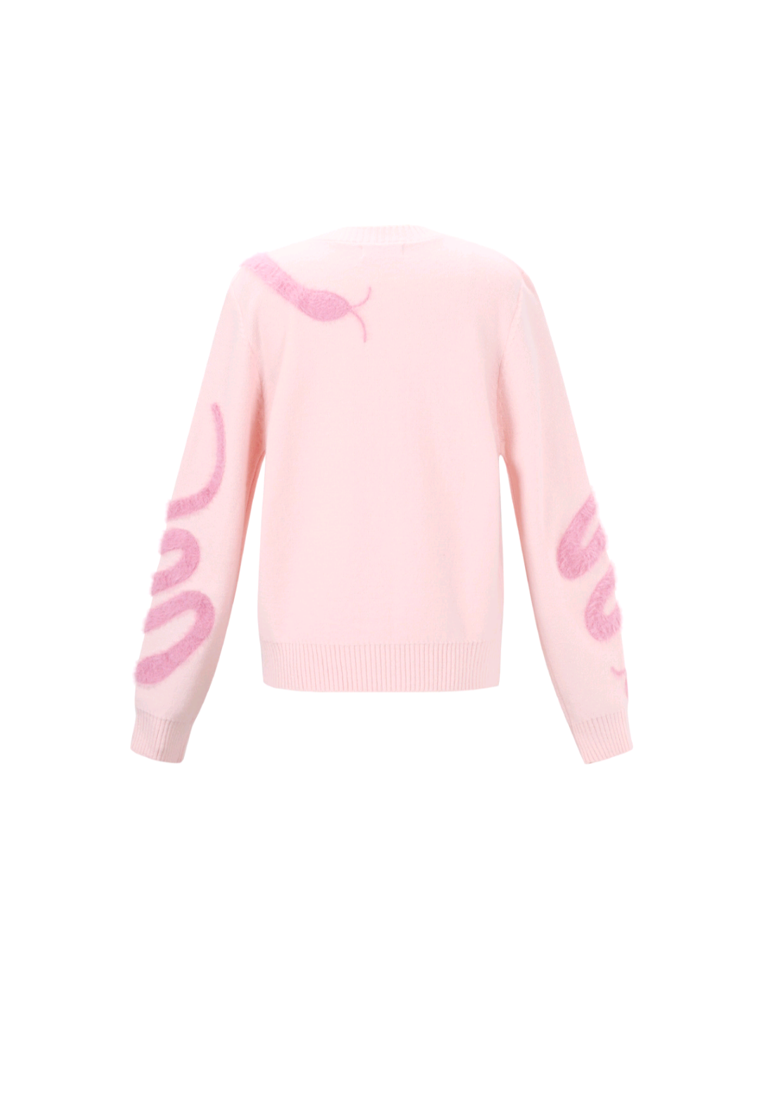 Gimme gebreide trui dames; Soft swirl - Roze | Fall4me collectie