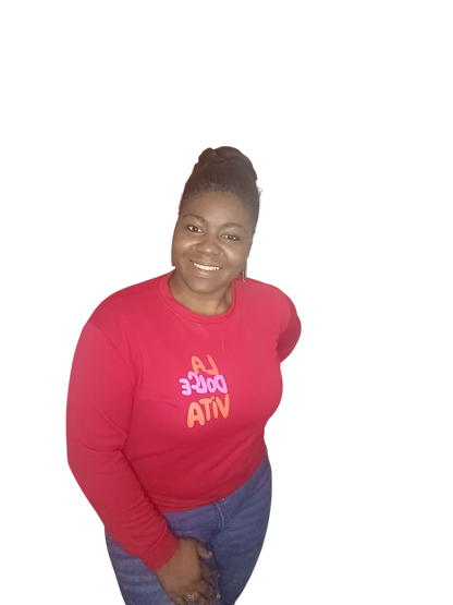 Mooij dames sweater "La Dolce Vita" - Rood | Colourful Sweaters collectie