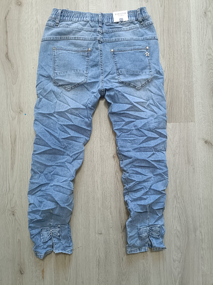 Karostar jeans met strik | Jeans & Chic collectie