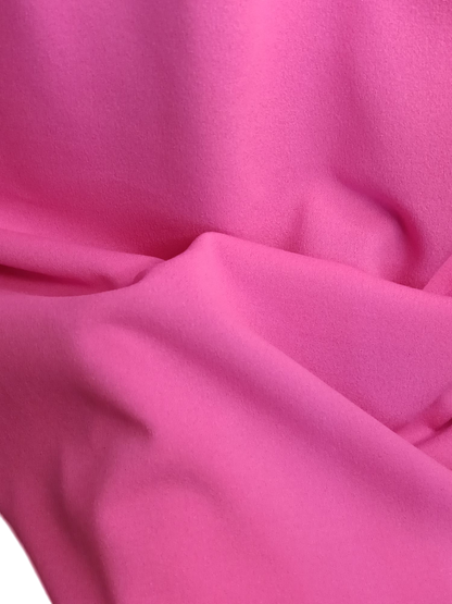 Libby - (Plussize) dames rok met zakken en elastische tailleband - Fuchsia roze | Rock that Skirt collectie