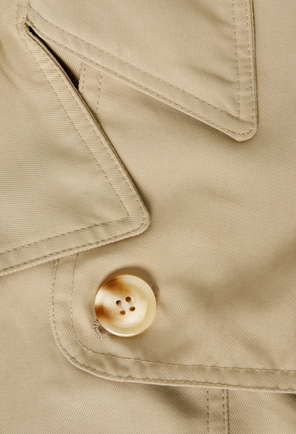 Klassieke trenchcoat dames lang - Beige | Fall4Me collectie