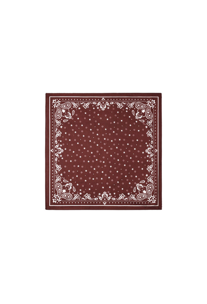 Nek sjaaltje dames Autumn polka Stars - Bordeaux