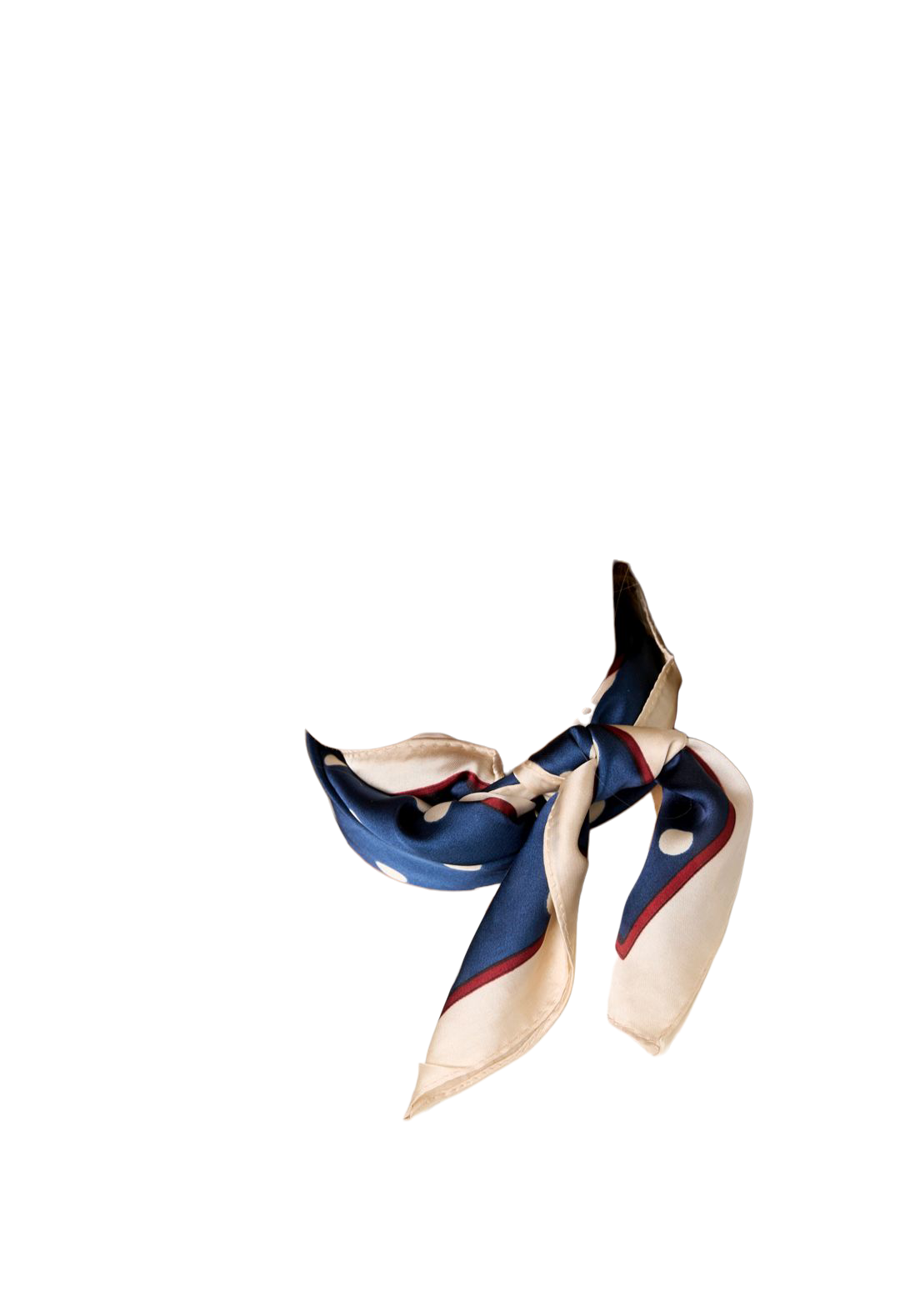 Nek sjaaltje dames Polka dots - Blauw