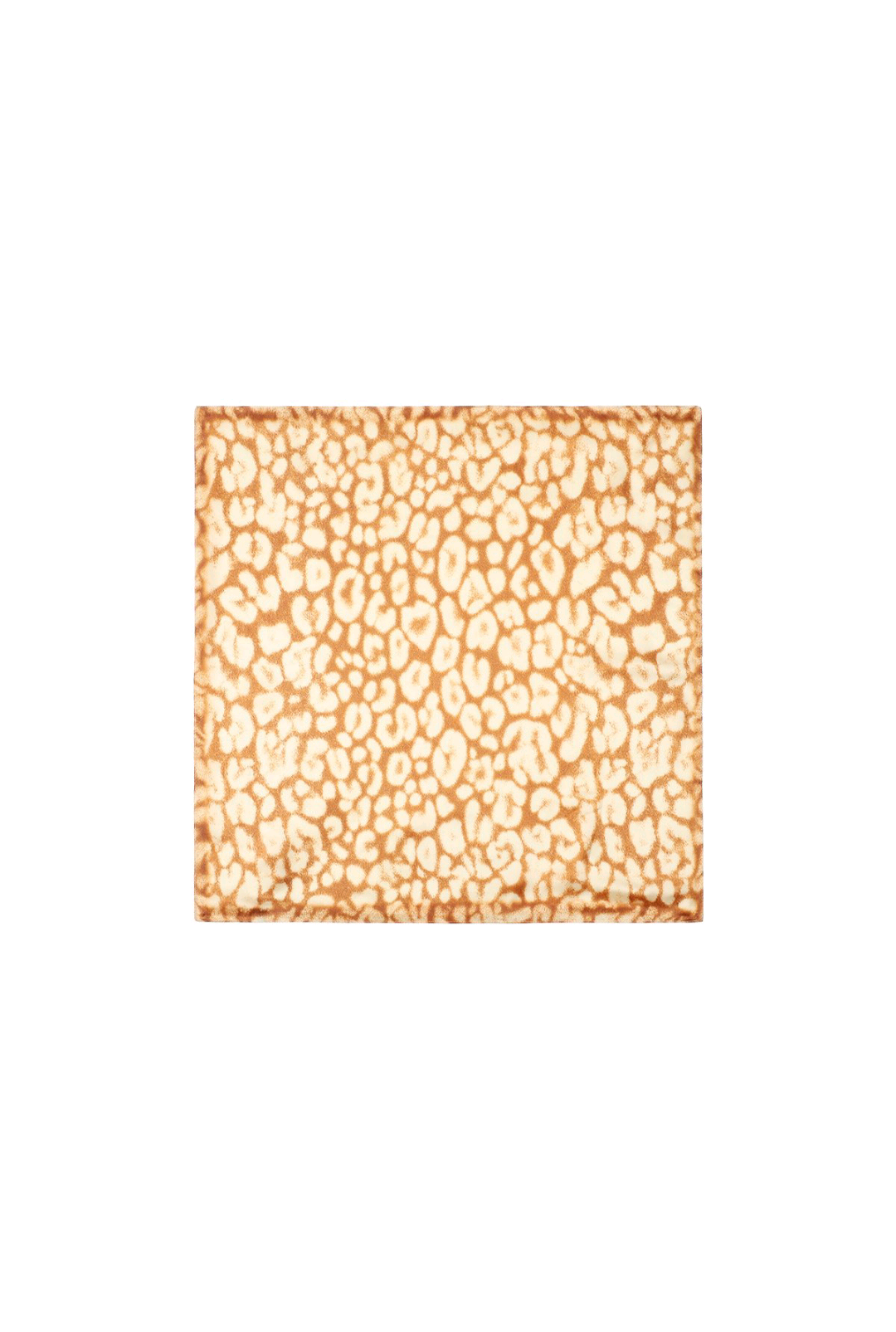 Nek sjaaltje abstracte Leopard print - Bruin