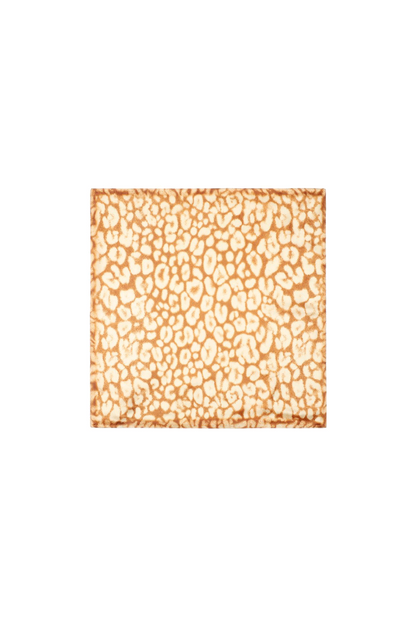 Nek sjaaltje abstracte Leopard print - Bruin