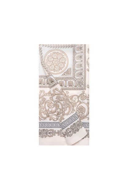 Nek sjaaltje dames Barok Chic - Gebroken Wit/ licht beige
