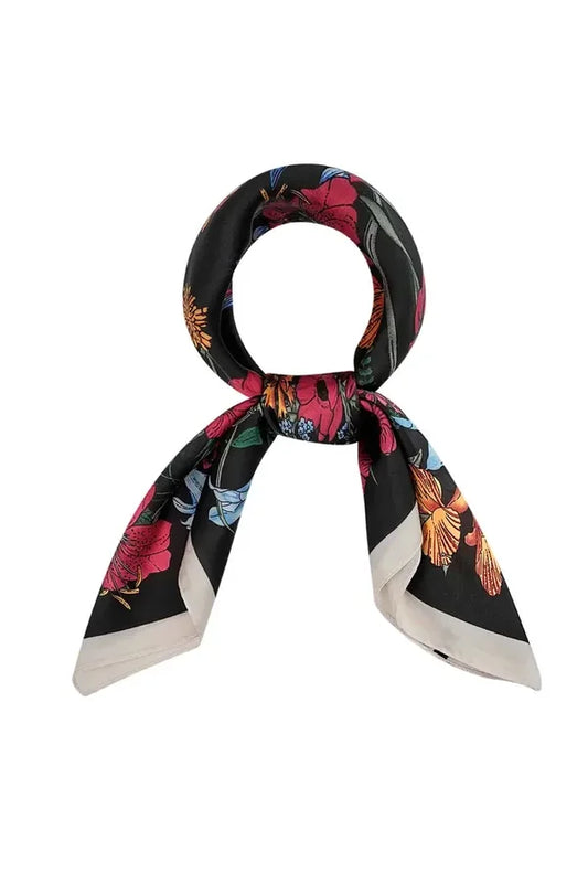 Neksjaaltje dames zwart multi 