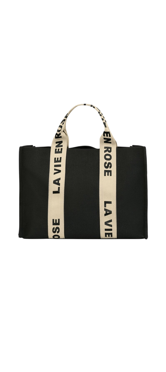 Zwarte La Vie en Rose dames Shopper