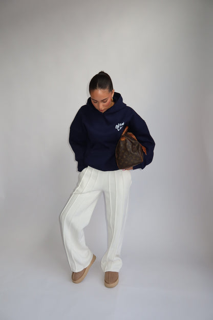 Priority hoodie Priority Ann-Fleur hoodie; New Love hoodie - Navy (Dark Blue)