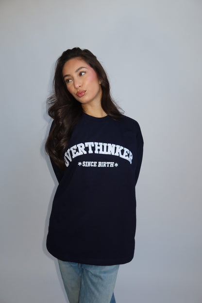 Priority Longsleeve; Priority Overthinker Longsleeve - Navy