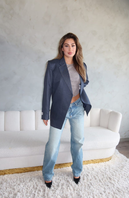 Priority Blazer (third edition) - Denim blue / Jeans blauw