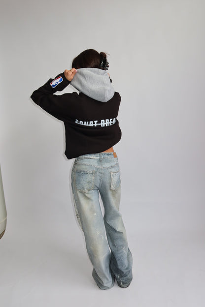 Priority hoodie; Priority Court Dreams hoodie AW25 - Zwart