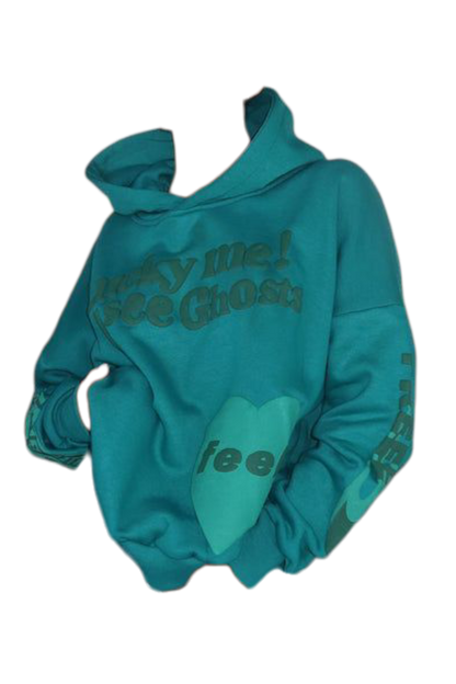 Priority Lucky Me hoodie - Petrol