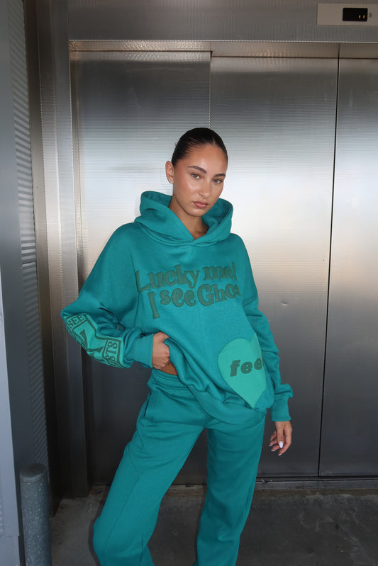 Priority Lucky Me Tracksuit - Petrol