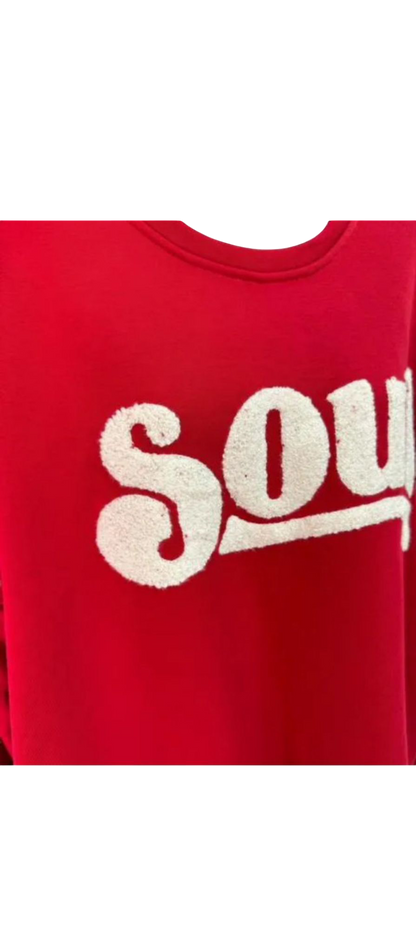 Mooij dames sweater "Soul" - Rood | Colourful Sweaters collectie