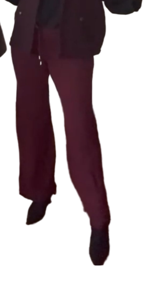 Comfy gebreide broek dames - Bordeaux | Fall4me collectie 2.0