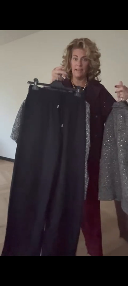 Comfy gebreide broek dames - Zwart | Fall4me collectie 2.0