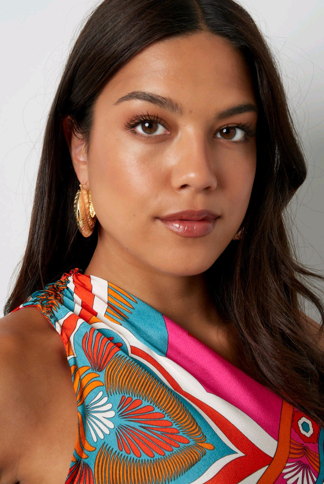 Zilveren statement oorbellen dames - metaal