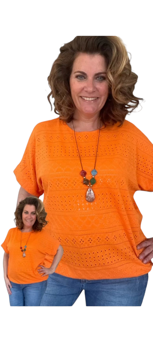 Oranje festival topje/ shirts dames | Festival Ready collectie