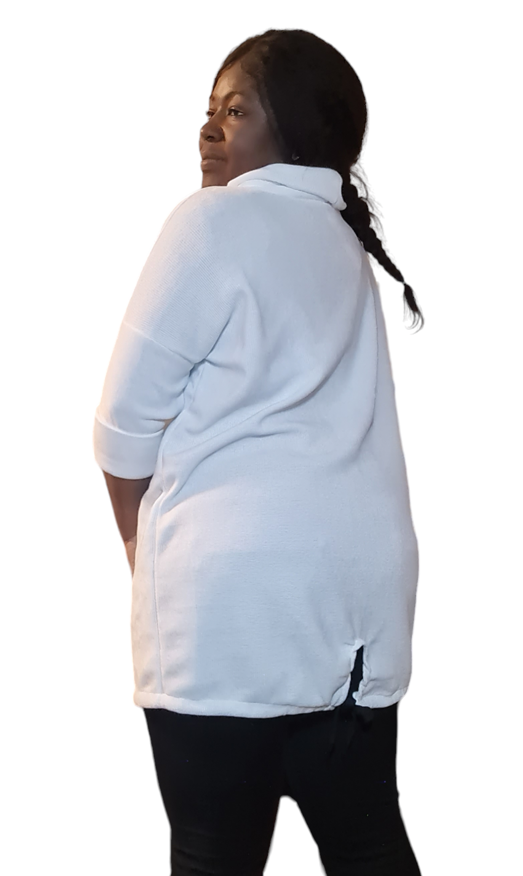 Witte Tuniek Beautiful met col