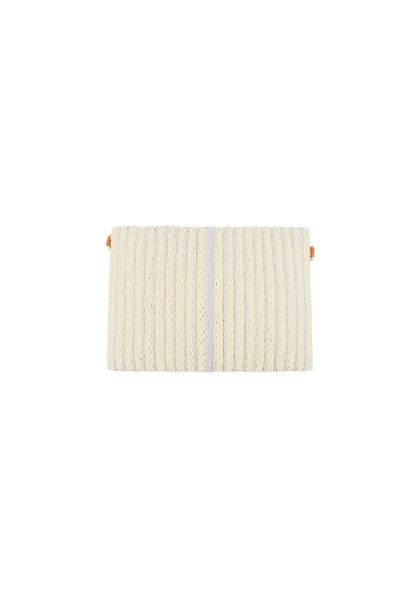 Zomer clutch dames/ schoudertas - Beige | End of Summer collectie
