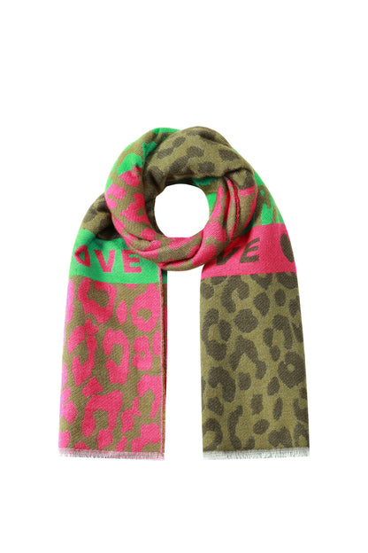 Wintersjaals Luipaardprint Casual Acryl Dagelijkse accessoires