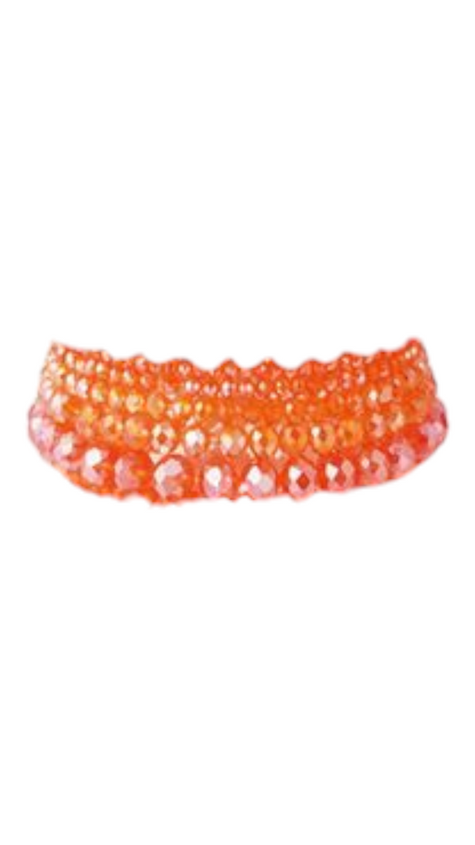 Kralen armband dames glaskralen armbandjes set01 