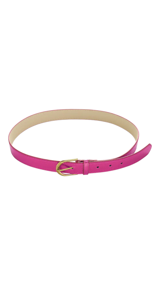metallic riem dames