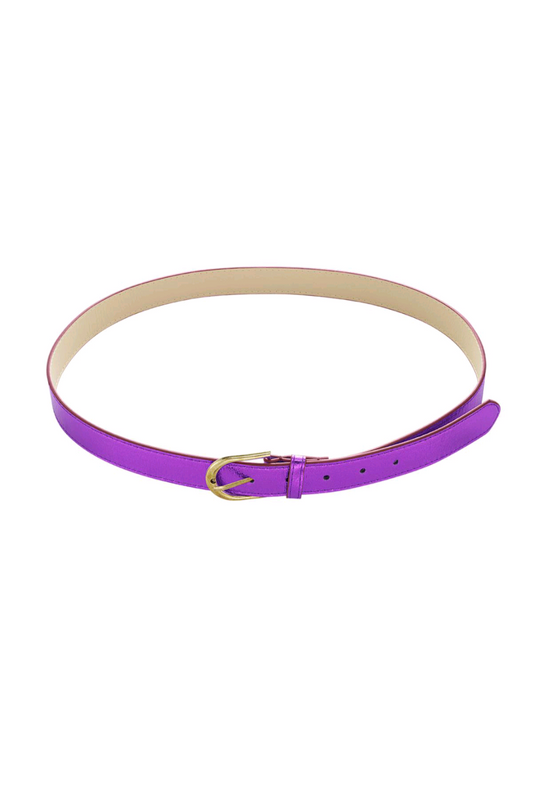 metallic riem dames