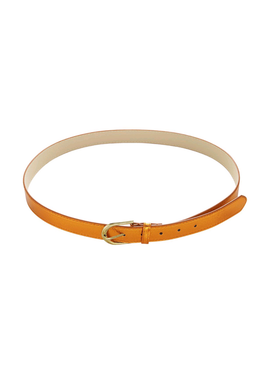 metallic riem dames