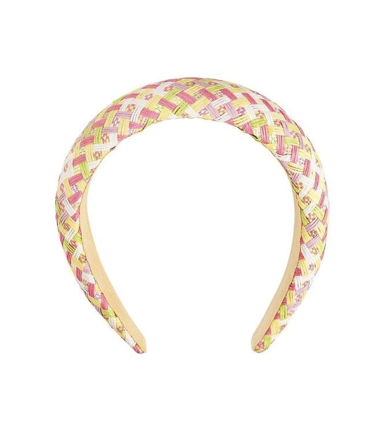 Dikke dames haarband zigzag - Pastel kleuren | Tee Time collectie