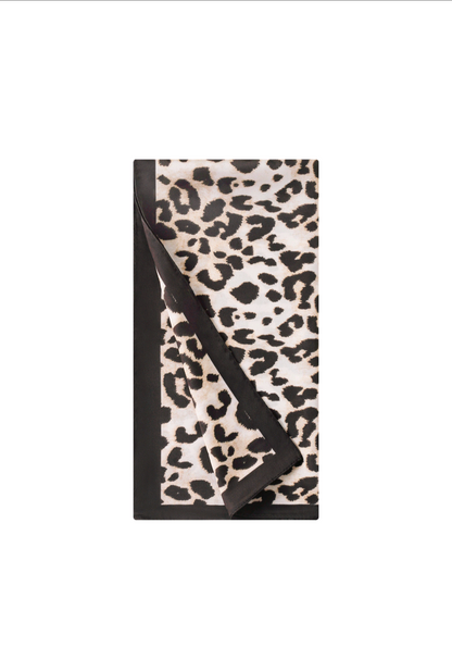 Nek sjaaltje dames Luipaardprint - Beige | Festival Ready collectie