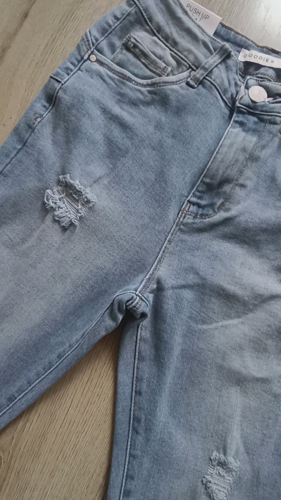 Goodies jeans High waist, Push up model voor dames.
