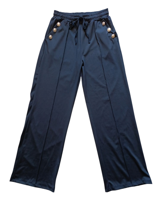 Dames travel jogger broek - Donkerblauw | Confident Neutrals collectie